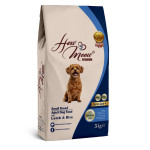 Повнораціонний корм для щенят Хау Мяу How Meow Puppy з ягням та рисом 3кг