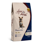 Повнораціонний корм для дорослих собак Хау Мяу How Meow Dog Adult з ягням та рисом 3кг