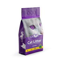 Наповнювач Catfun бентонітовий для котячих туалетів з ароматом лаванди 5 л