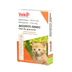 Veko Ассуріті Плюс Спот Он краплі для котів до 4кг, упаковка 3х0,4 мл