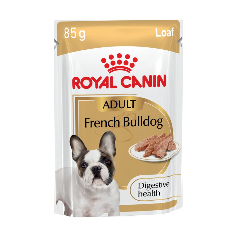 Влажный корм для взрослых собак породы Французский бульдог ROYAL CANIN FRENCH BULLDOG LOAF 0.085 кг