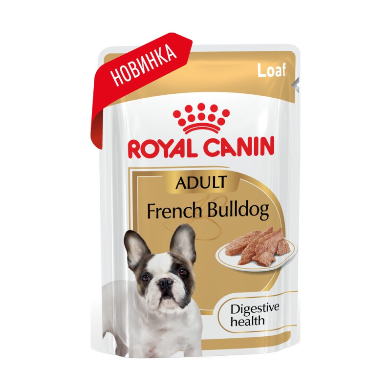 Влажный корм для взрослых собак породы Французский бульдог ROYAL CANIN FRENCH BULLDOG LOAF 0.085 кг
