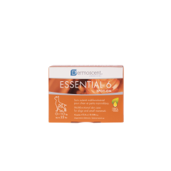 Краплі Dermoscent Essential 6 spot-on для догляду за шкірою та шерстю собак мініатюрних і малих порід, 4 шт
