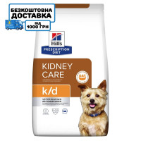 Сухий корм для собак Hill's PRESCRIPTION DIET k/d з ActivBiome+ Kidney Defense для підтримання функції та здоров’я нирок , 1,5 кг