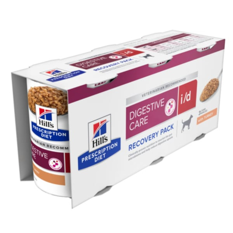 Вологий корм (консерви) для собак Hill's PRESCRIPTION DIET i/d Digestive Care для здоров'я ШКТ з індичкою , 360 г