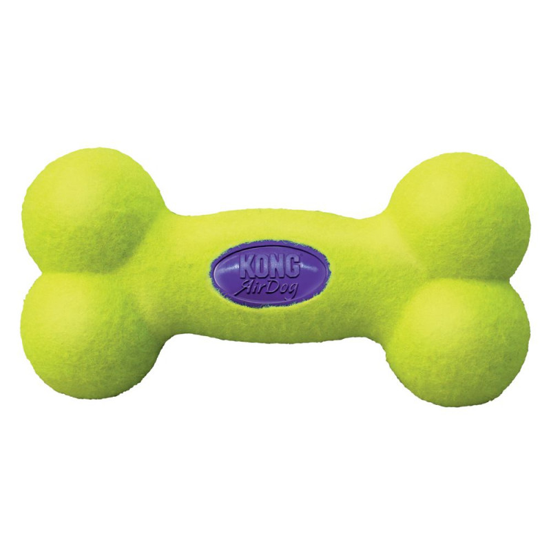 Игрушка KONG AirDog Squeaker Bone крепкая кость-пищалка для собаки, S