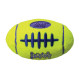 Игрушка KONG AirDog Squeaker Football мяч регби, с пищалкой, для собак, M