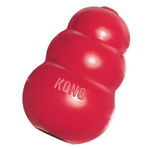 Іграшка KONG Classic суперміцна з отвором для ласощів, для собак S