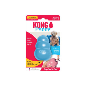 Іграшка KONG Puppy для цуценят  S, з отвором для ласощів