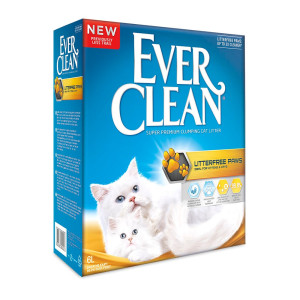 Наповнювач Ever Clean Litterfree Paws Clumping Ароматизований, грудкуючий &quotЧисті лапки&quot для довгошерстних котів, 6 л