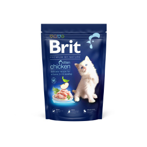 Сухий корм Brit Premium для кошенят, з куркою, 1,5 кг
