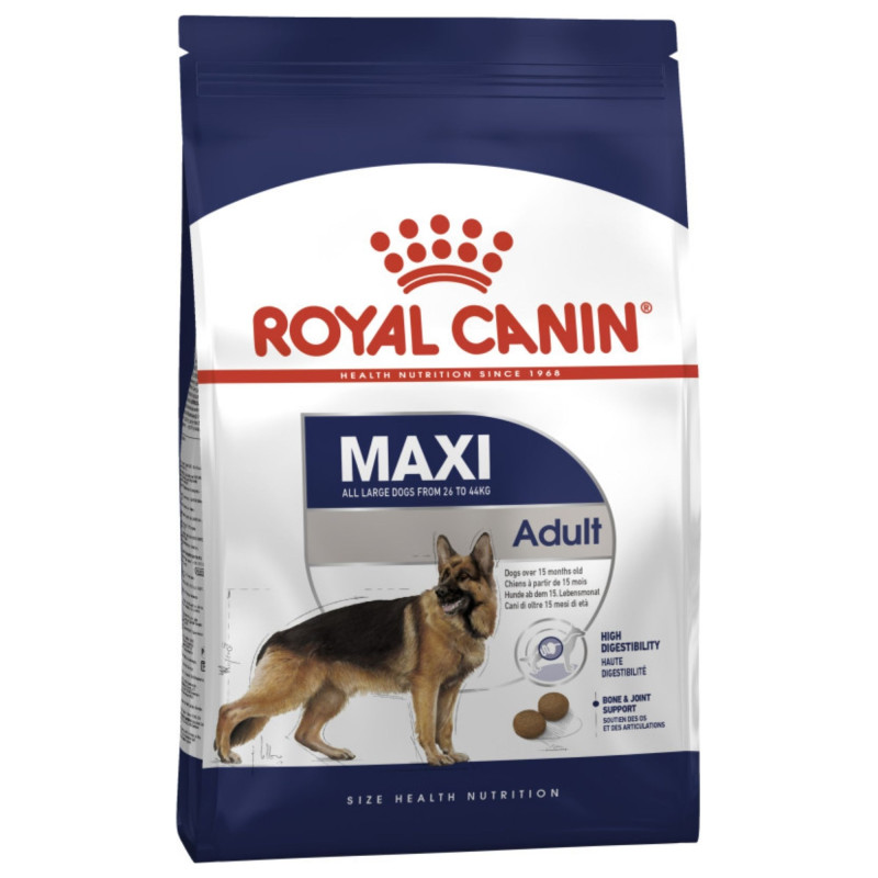 Сухой корм для собак ROYAL CANIN MAXI ADULT больших пород, 15 кг