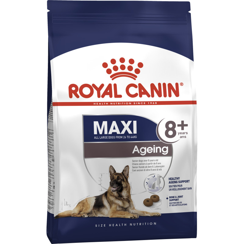 Сухой корм для собак ROYAL CANIN MAXI AGEING 8+ от 8 лет больших пород, 15 кг