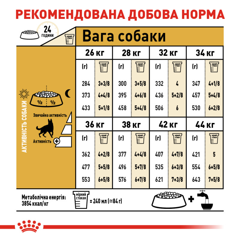 Сухий корм для собак ROYAL CANIN GERMAN SHEPHERD ADULT породи Німецька вівчарка, 11 кг