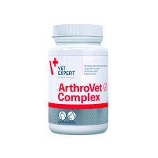 Пищевая добавка Vet Expert ArthroVet Complex для поддержания здоровья фукции хрящей и суставов у кошек и собак, 60 таб.