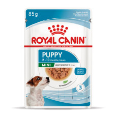 Влажный корм для щенков ROYAL CANIN MINI PUPPY малых пород, 85 г