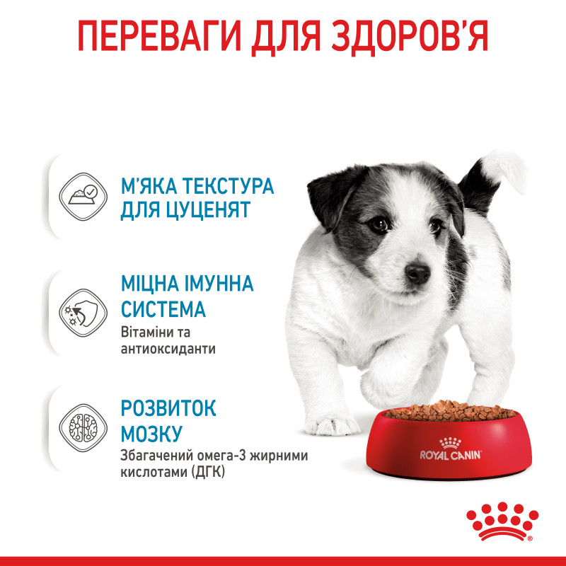 Влажный корм для щенков ROYAL CANIN MINI PUPPY малых пород, 85 г