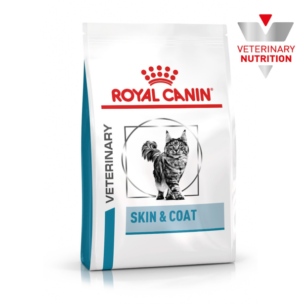 Лікувальна дієта Royal Canin SKIN&COAT CAT для котів при дерматозі та випаданні шерсті