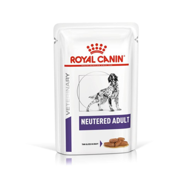 Лікувальна дієта Royal Canin NEUTERED ADULT (шматочки у соусі) для стерилізованих собак, шматочки у соусі