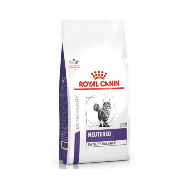 Лікувальна дієта Royal Canin NEUTERED SATIETY BALANCE CAT для дорослих стерилізованих котів схильних до набору зайвої ваги, профілактики сечокам'яної хвороби