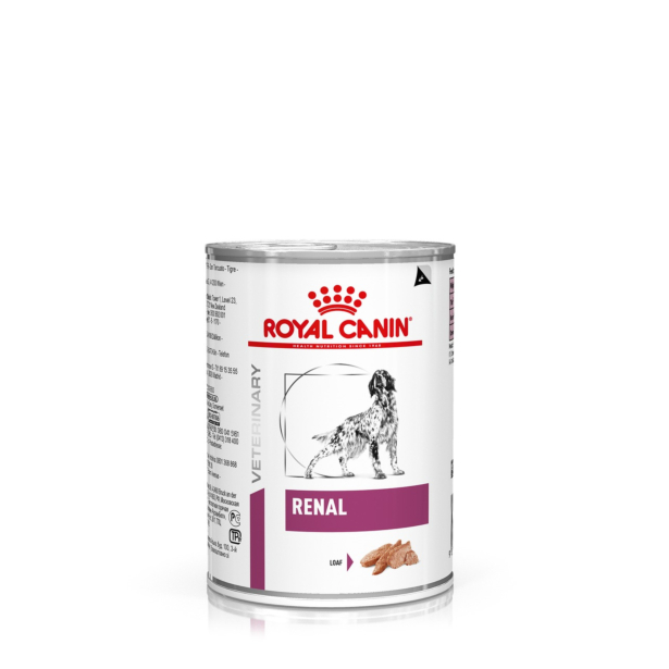 Лікувальна дієта Royal Canin RENAL DOG (паштет) для собак з хронічною нирковою недостатністю, паштет