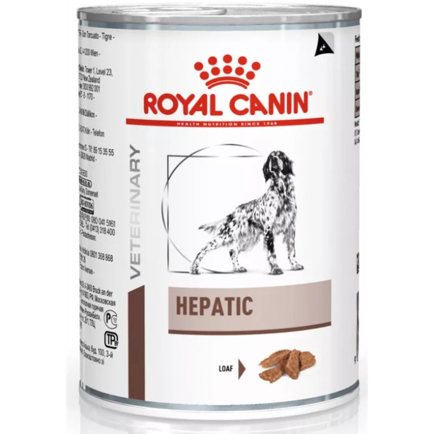 Лікувальна дієта Royal Canin HEPATIC DOG (паштет) для собак з хронічною печінковою недостатністю, паштет