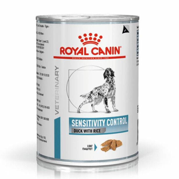 Лікувальна дієта Royal Canin SENSITIVITY CONTROL DOG DUCK (паштет) для собак з харчовою алергією, паштет з качкою