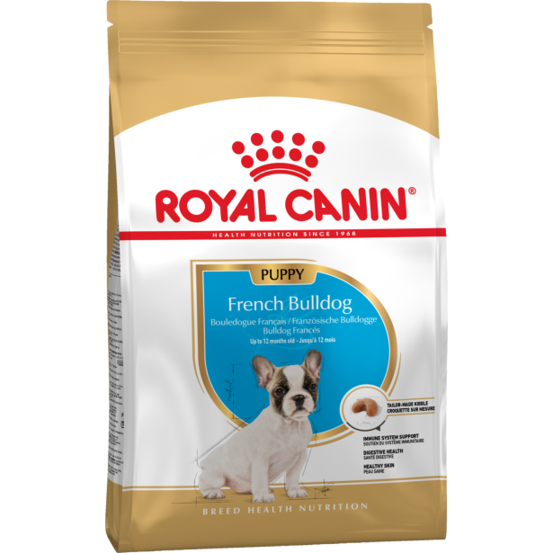 Сухой корм Royal Canin BULLDOG PUPPY для щенков породы францкзский бульдог