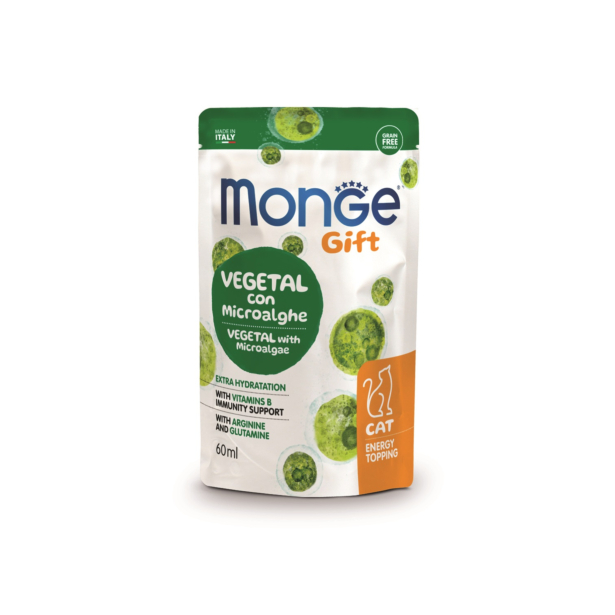 Топінг Monge Gift Cat Vegetal Microalgae для дорослих котів