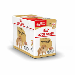 Вологий корм Royal Canin POMERANIAN LOAF для дорослих собак породи шпіц