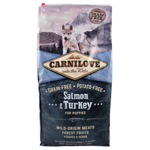 Сухий корм Carnilove Salmon & Turkey for Puppy для цуценят всіх порід