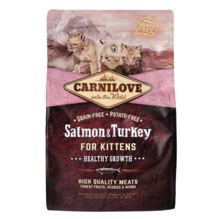 Сухий корм Carnilove Cat Salmon & Turkey для кошенят