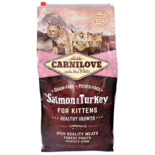 Сухий корм Carnilove Cat Salmon & Turkey для кошенят