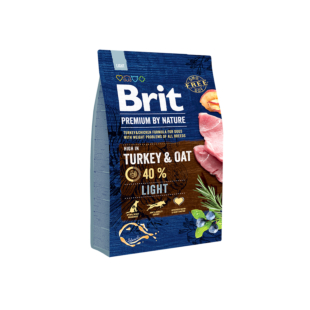 Сухой корм Brit Premium Dog Light, для собак с лишним весом
