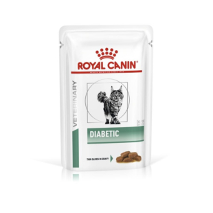 Лікувальна дієта Royal Canin DIABETIC CAT (шматочки у соусі) для котів з цукровии діабетом