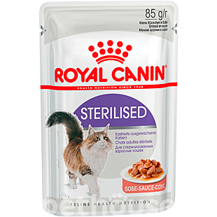 Вологий корм Royal Canin STERILISED для кастрованих котів та стерилізованих кішок