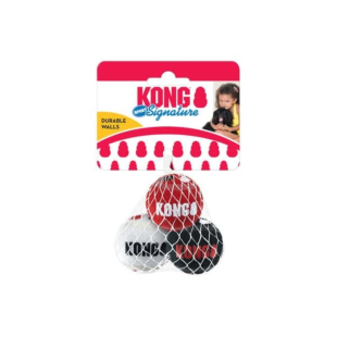 Іграшка для собак KONG Signature Sport Balls спорт м'ячі, 3 шт, XS