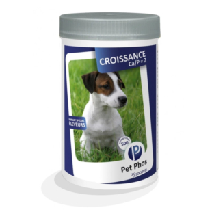 Витамины Pet Phos Croissance Ca/P=2 для собак, 100 таб