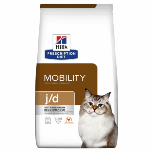 Ветеринарная диета Hill’s Prescription Diet j/d для кошек, уход за суставами, с курицей
