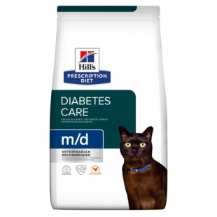 Ветеринарна дієта Hill’s Prescription Diet m/d для котів, при цукровому діабеті, з куркою