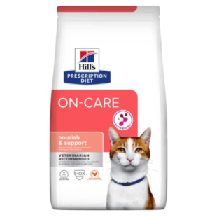 Ветеринарная диета Hill’s Prescription Diet On-Care для кошек, при тяжелых заболеваниях, онкологии, с курицей