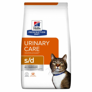 Ветеринарная диета Hill’s Prescription Diet s/d для кошек, уход за мочевыделительной системой, с курицей