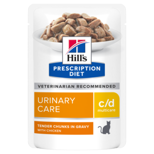 Ветеринарна дієта Hill’s Prescription Diet c/d для котів, догляд за сечовидільною системою, з куркою