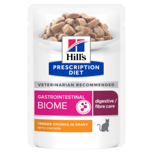 Ветеринарная диета Hill’s Prescription Diet Gastrointestinal Biome для кошек, при заболеваниях желудочно-кишечного тракта, с курицей