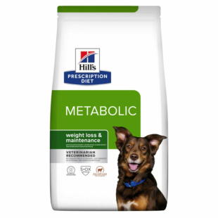Ветеринарная диета Hill’s Prescription Diet Metabolic для собак, для контроля и снижения веса, с ягненком и рисом