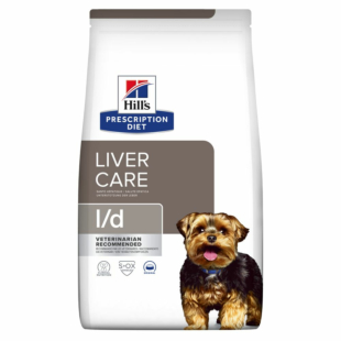 Ветеринарная диета Hill’s Prescription Diet l/d для собак, для поддержки функции печени