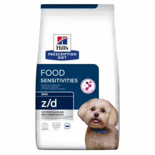 Ветеринарна дієта Hill’s Prescription Diet z/d Mini  для собак, малих порід при харчовій алергії