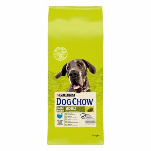 Сухий корм DOG CHOW Large Breed Adult дорослим собакам великих порід, з індичкою