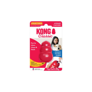 Іграшка KONG Classic суперміцна з отвором для ласощів, для собак ХS