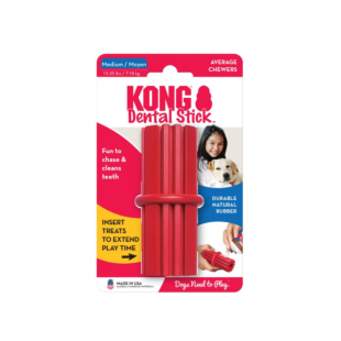 Игрушка KONG Dental Stick зубная палочка для жевания средняя